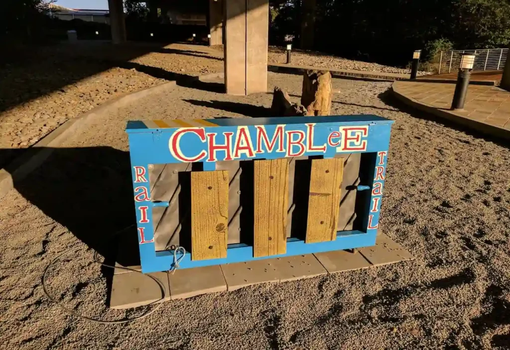 Thumbnail-For-Chamblee Rail Trail-Sign-By-Atlanta Furniture Taxi Moving Company