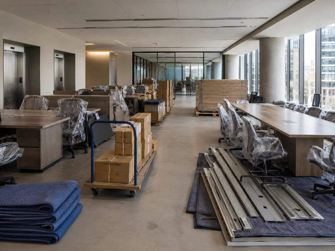 Safely Managing Bulk Furniture Delivery for Offices By Atlanta Furniture Taxi